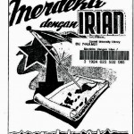 Figure 4: Cover of Mahlas & Jahja, Merdeka dengan Irian [Freedom with Irian] (Medan: Tagore, 1950).