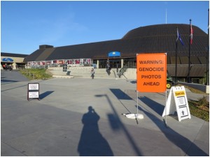 Figure 2 Genocide Awareness Campaign October 2014. Photograph Don Gill.