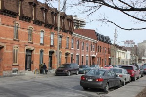 Traditional Griffintown houses