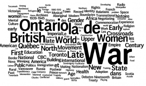 CHA 2012: University of Waterloo Keywords: War, Ontario, British, Early, Women