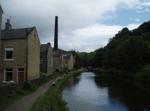 Hebden Bridge, Yorkshire in 2010 (photograph by author)