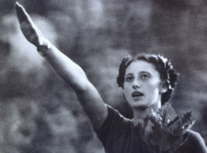 “Trebisonda Valla, Hurdles’ winner” from Leni Riefenstahl, Olympia (London: Quartet Books, 1994), 67.