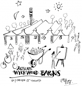Artscape Wychwood Barns, by John Coburn (2014)