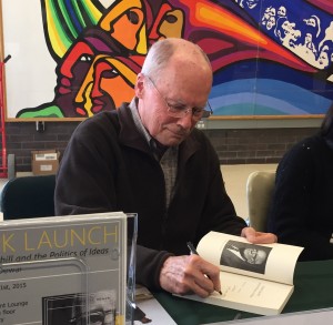 Kenneth Dewar at Carleton. Photo by Michel Hogue