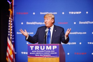 Donald Trump, August 2015. Michael Vadon/Wikipedia Commons.