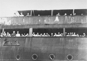 Jewish refugees aboard the SS St. Louis, 1939. United States Holocaust Memorial Museum.