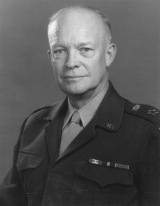 General of the Army and future President Dwight Eisenhower, 1947. Wikipedia Commons.