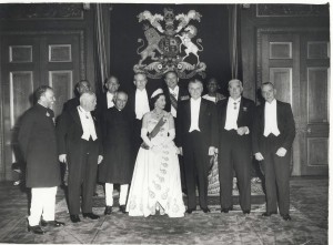 Diefenbaker at the Prime Minister’s Commonwealth Conference in 1960. Diefenbaker was anxious to develop economic connections with the Commonwealth, but few opportunities to do so existed outside of joint aid initiatives. Wikimedia Commons.