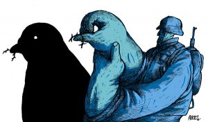 Ares. "El Proceso de Paz. Secuestrado por el Miedo? La Pluma.net. May 24, 2014. 