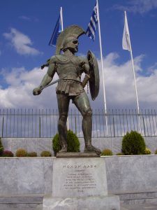 Sparta Leonidas Monument
