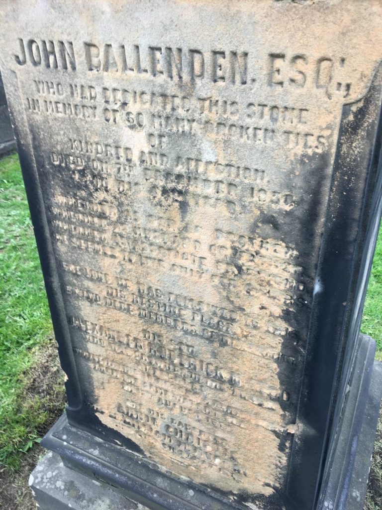 Memorial stone